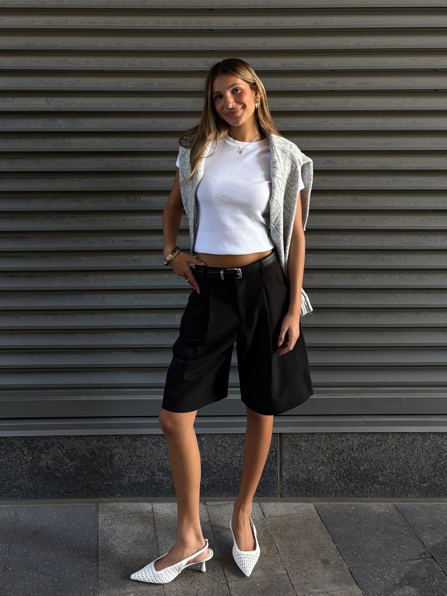 NOISY MAY Tailored Bermuda Jorts