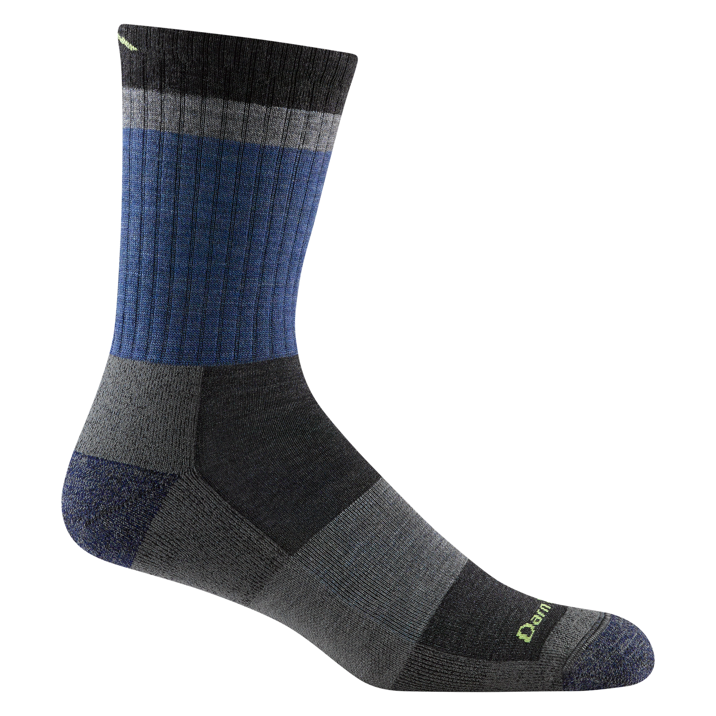 Heady Stripe  Micro Crew | Blue