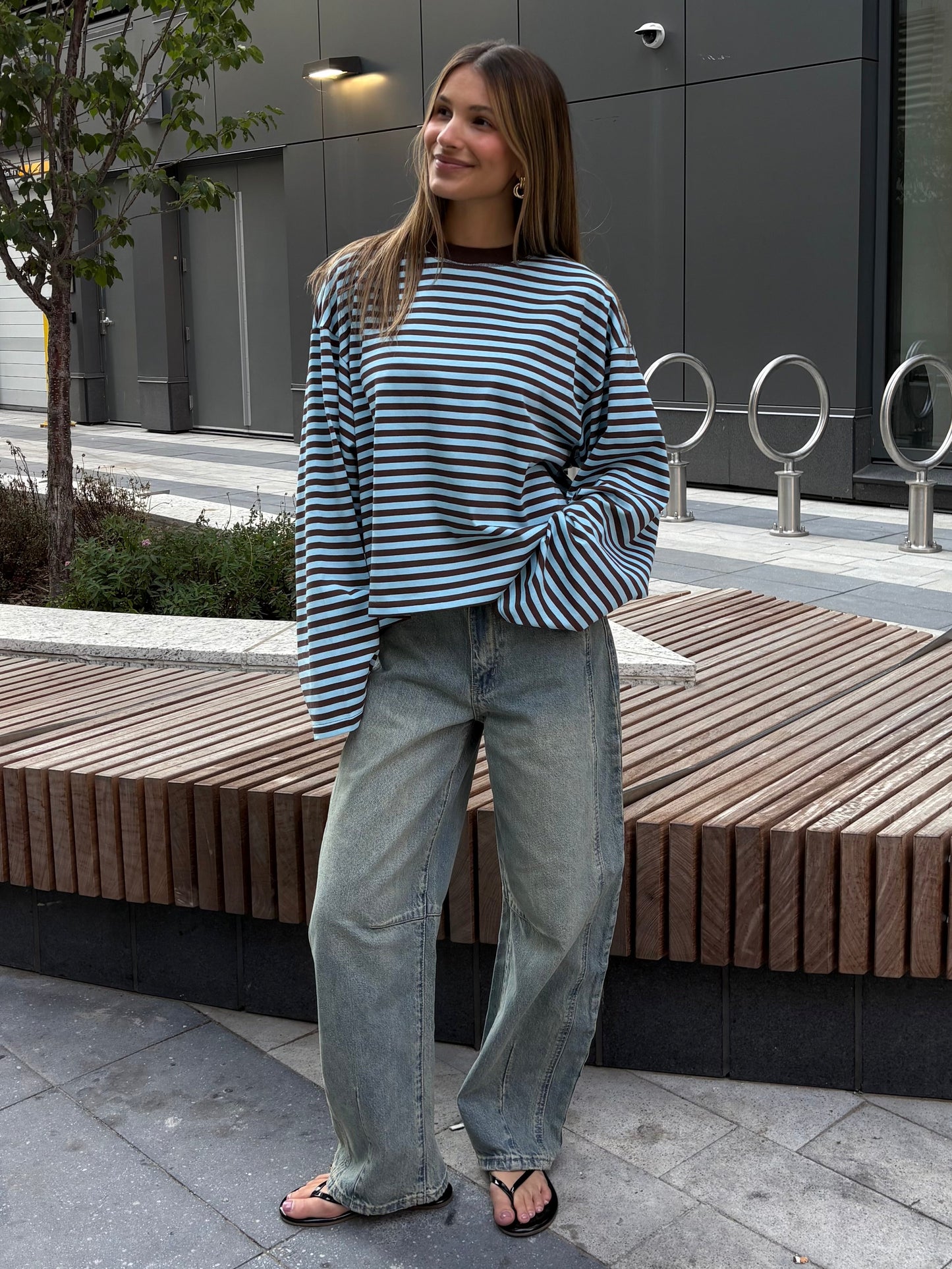 KUWALLA Jacqueline Barrel Leg Jean