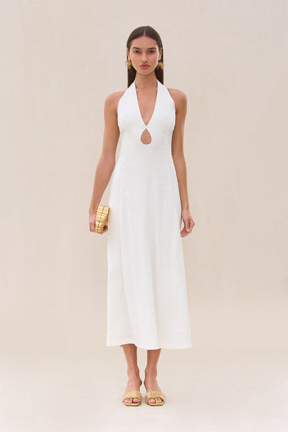 LIANNA DRESS - OFF WHITE
