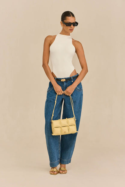 CASSIUS KNIT BODYSUIT - OFF WHITE