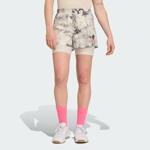 Women's adidas Own The Run Spray Dye 2-In-1 Short