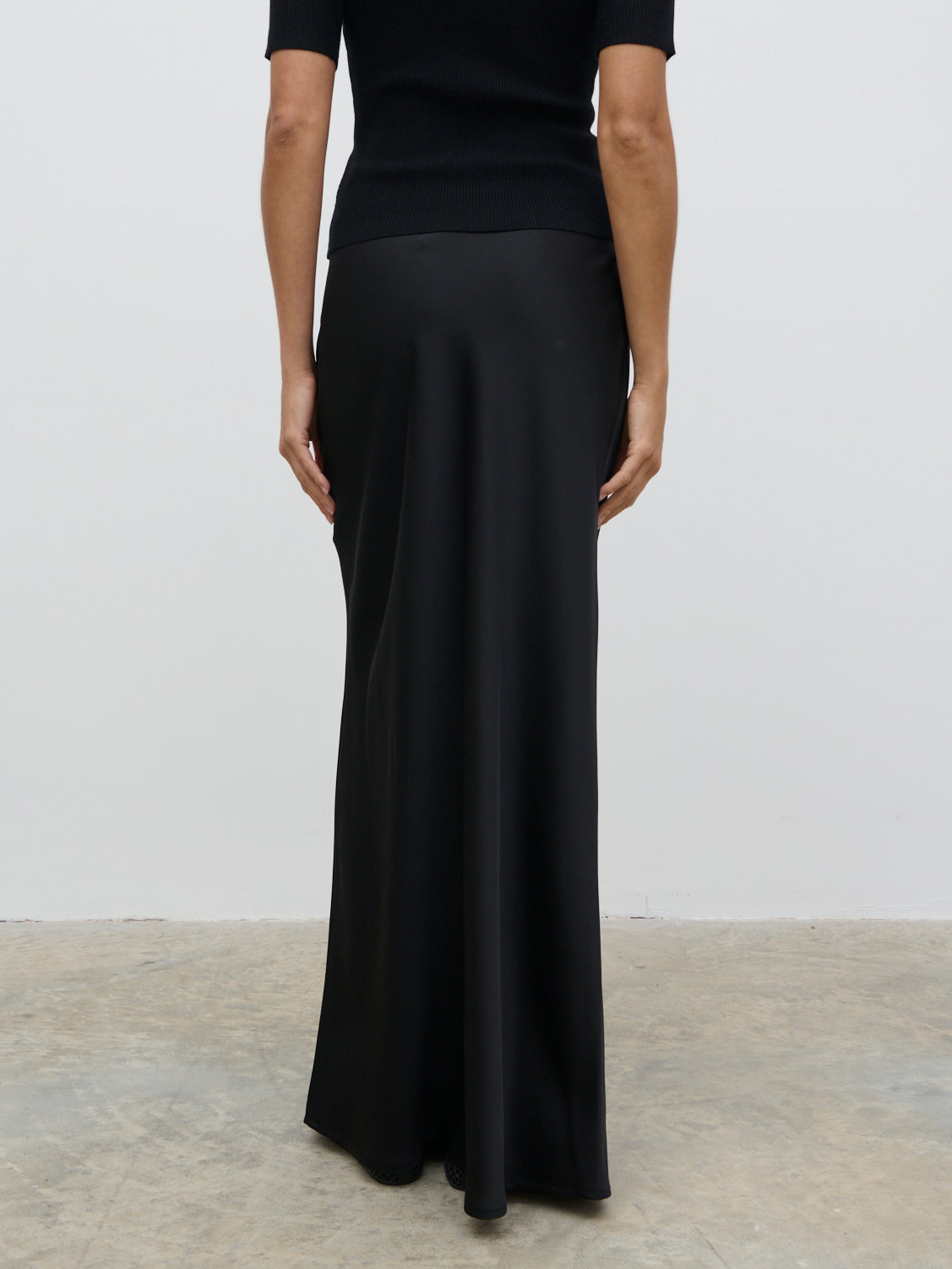 Breya Maxi Skirt - Black