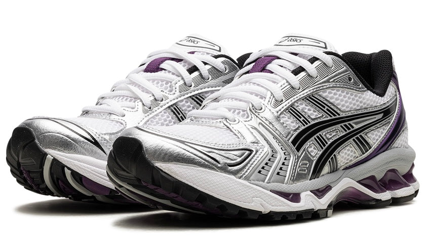 Gel Kayano 14 White Dark Grape (Women's)