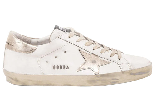 Golden Goose Super Star White Gold Sparkle (Women's)