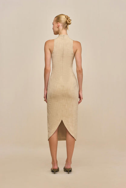 RITA DRESS - ECRU