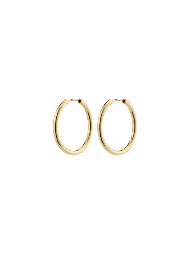 PILGRIM April Recycled Small Hoop Earrings
