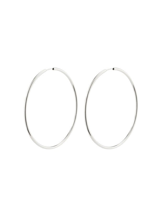 PILGRIM April Recycled Large Hoop Earrings