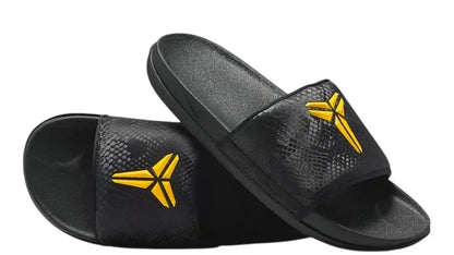 Kobe Offcourt Slide Black University Gold